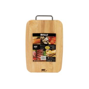 CUTTING BOARD W/CHROME HANDLE BILLI MED CUTTING BOARD W/CHROME HANDLE BILLI MED
